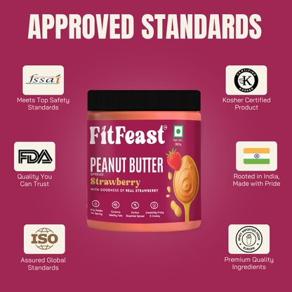 Strawberry Peanut Butter 380g