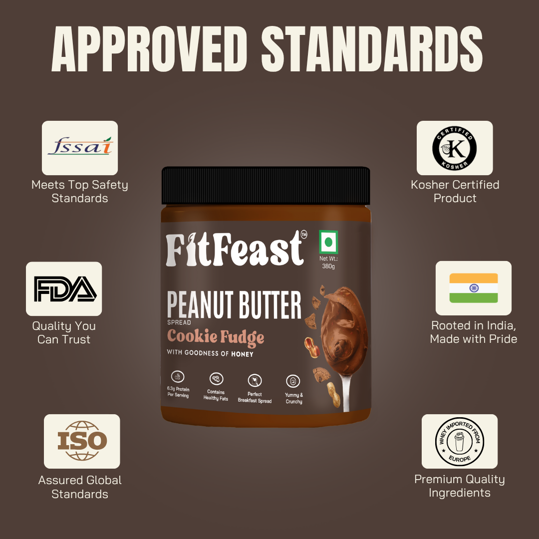 Cookie Fudge Peanut Butter 380g