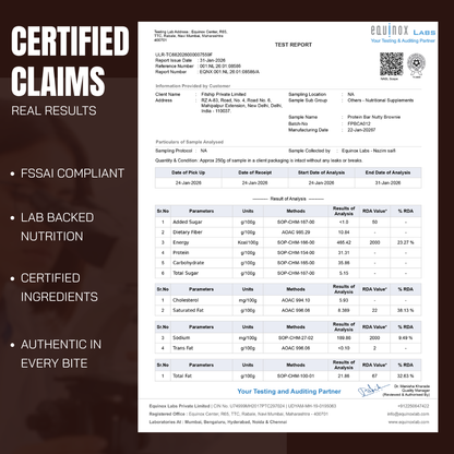 Protein Bars Nutty Brownie | As Seen on Shark Tank