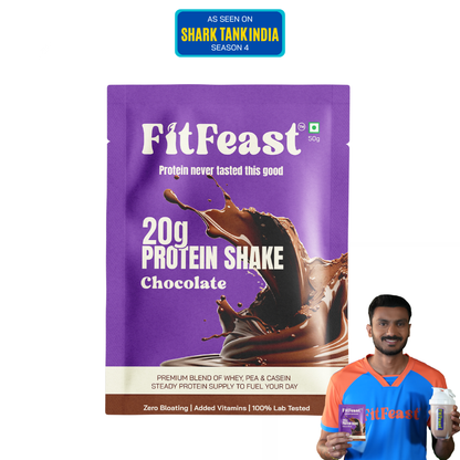 Protein Sachet - Chocolate Flavour (Each 50g) | As Seen on Shark Tank