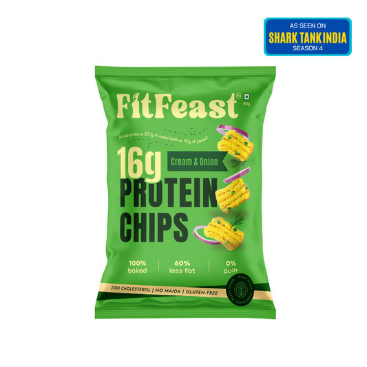 Protein Chips Cream & Onion | As Seen on Shark Tank