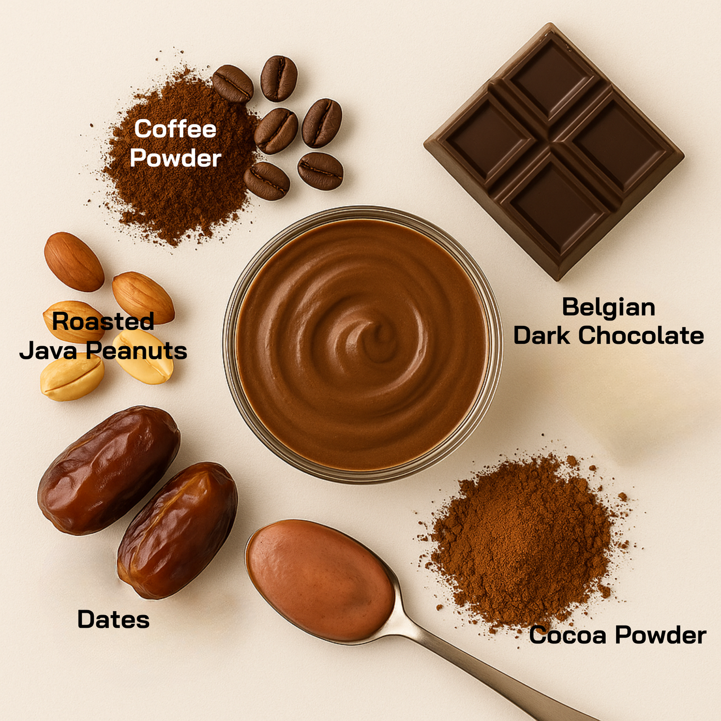 Belgian Chocolate Peanut Butter 1kg
