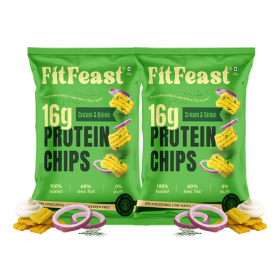 Protein Chips Cream & Onion x 2
