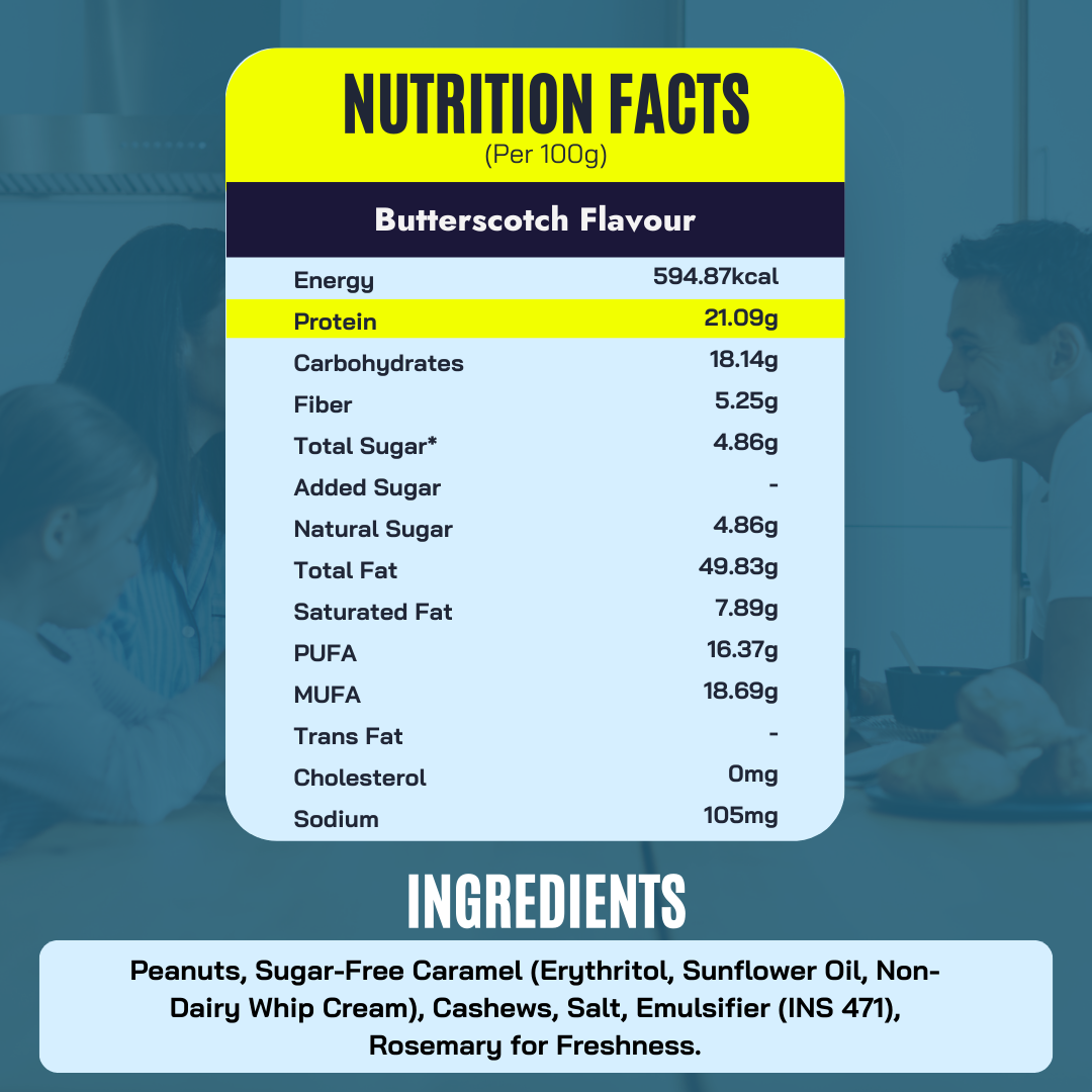 Butterscotch Peanut Butter 150g