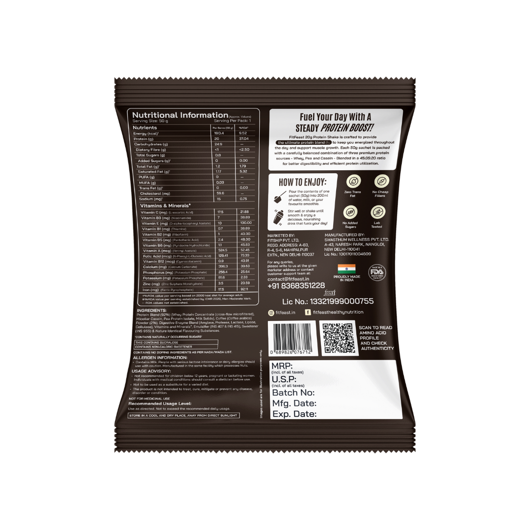 Protein Shake BYOB 2kg | 4 Flavours | 3P Lab Tested