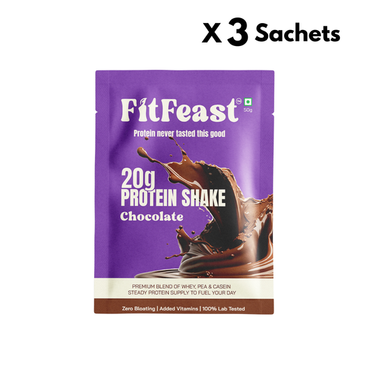 Protein Sachet - Chocolate (Pack of 3) (Each 50g)