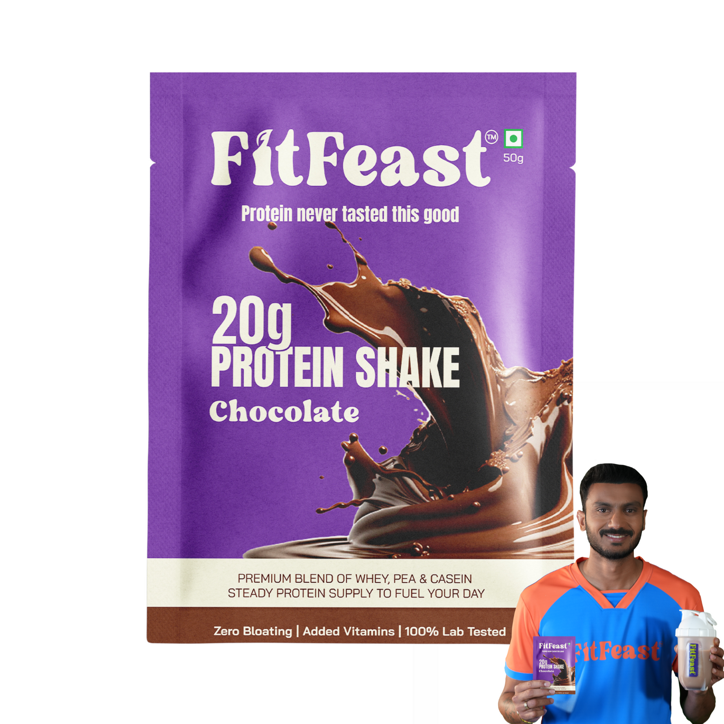 Protein Sachet - Chocolate (Pack of 1)