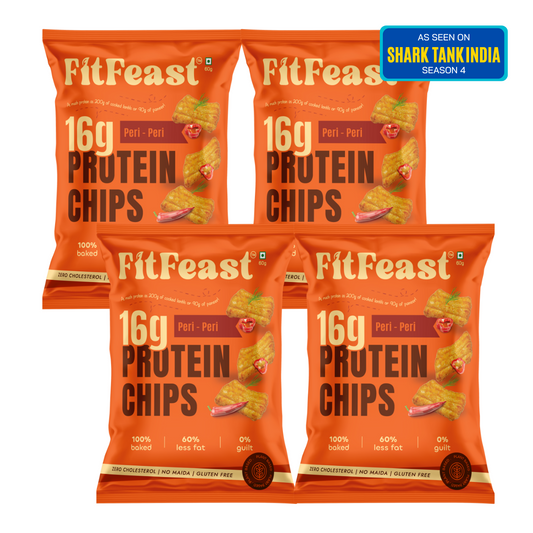Protein Chips Peri Peri (Pack of 4)