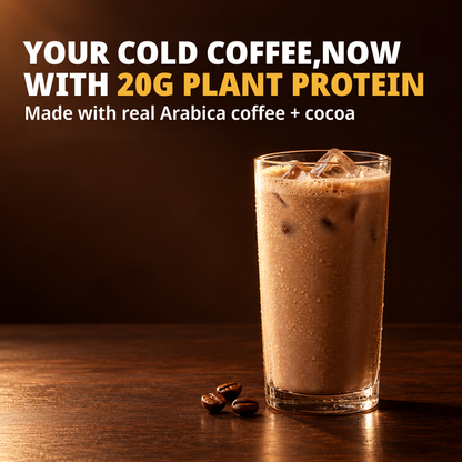 Plant Protein Sachets | Mocha, 20g Protein | Fibre-Rich