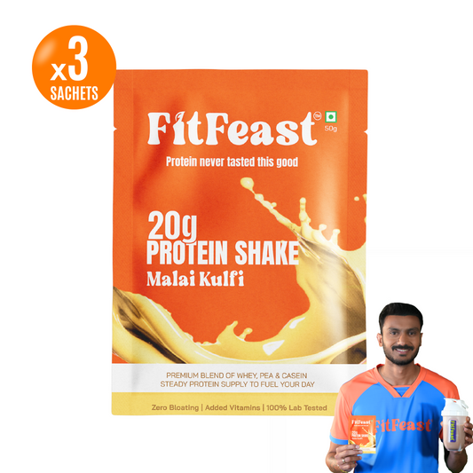 Protein Sachet - Malai Kulfi (Pack of 3) (50g Sachet)