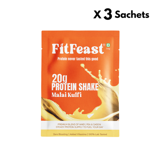 Protein Sachet - Malai Kulfi (Pack of 3) (50g Sachet)