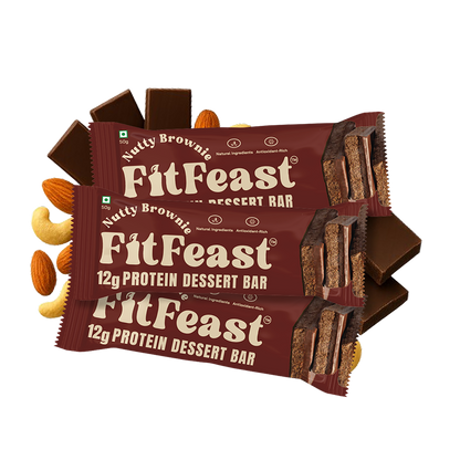 Protein Bars Nutty Brownie