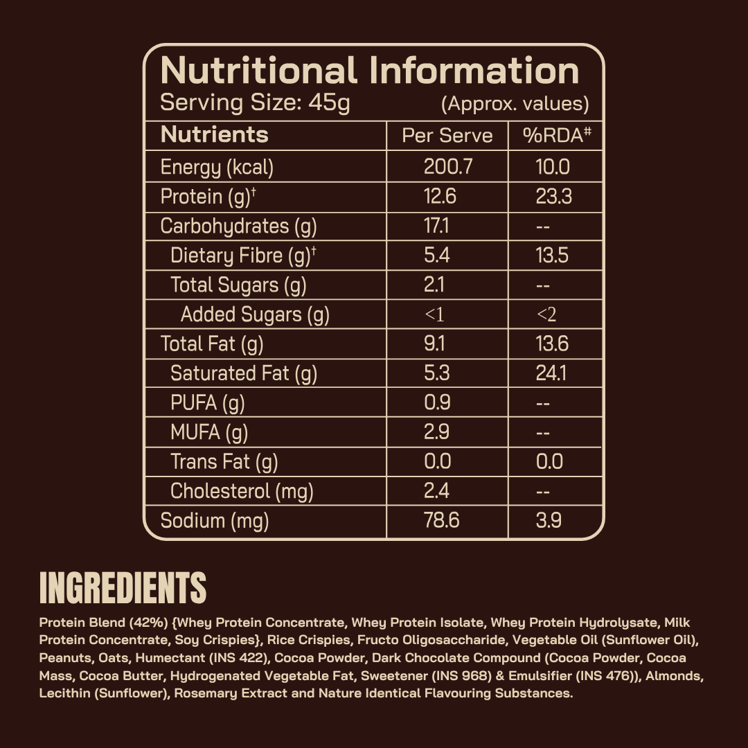 Protein Bars Nutty Brownie | As Seen on Shark Tank