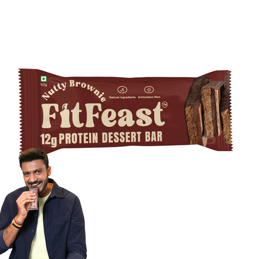 Dessert Protein Bar – Nutty Brownie (Single Bar)