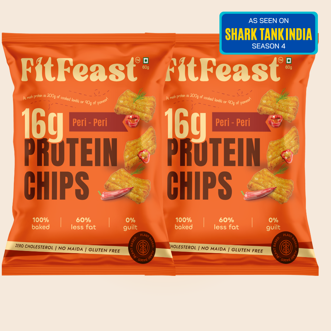 Protein Chips Peri Peri | As Seen on Shark Tank (Pack of 2)