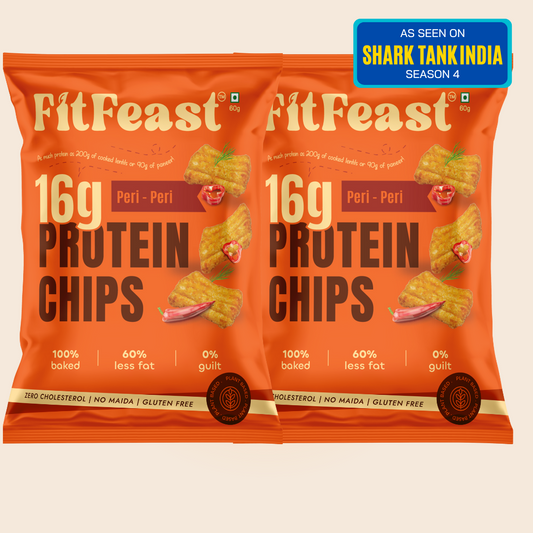 Protein Chips Peri Peri | As Seen on Shark Tank (Pack of 2)