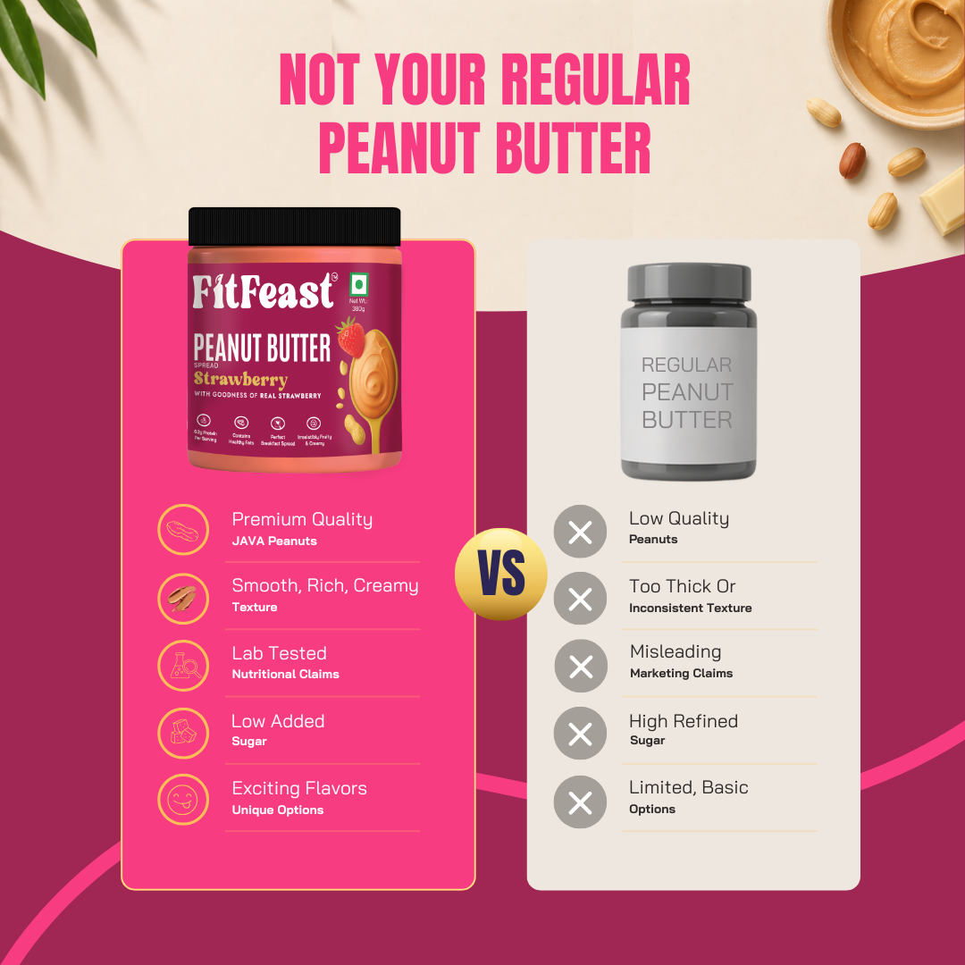 Strawberry Peanut Butter 380g