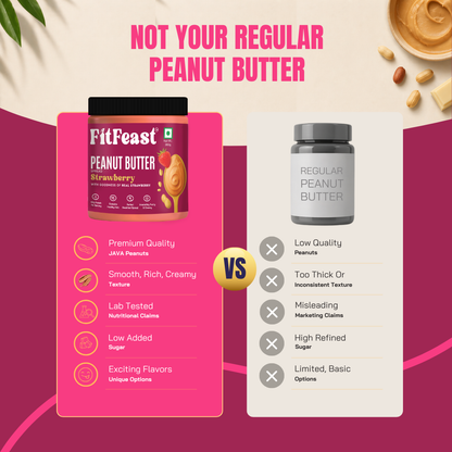 Strawberry Peanut Butter 380g