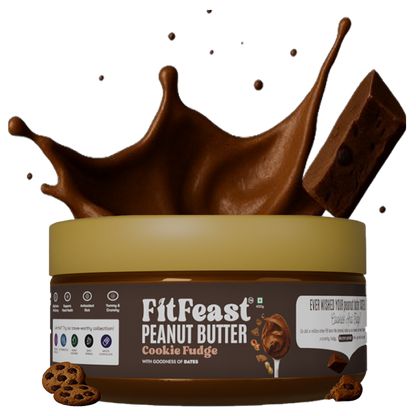 Cookie Fudge Peanut Butter 150g